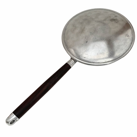 Viking Kitchen Viking Crepe Pan Maker Vintage Mid Century 8 Heavy Duty Aluminum Wood Handle